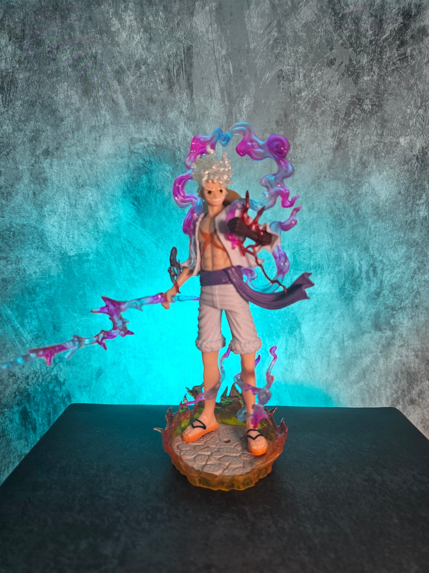 Monkey D. Luffy Gear 5 Standing Action Figure 21 Cm.