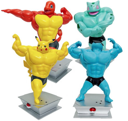 Pokemon Muscle Building Action Figure 18 CM