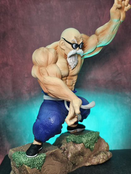 Master Roshi with 2 Head and Stand Heavy Action 29 CM 3/26