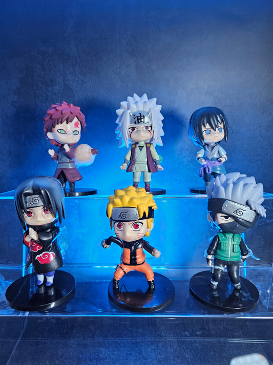 Famous Character in Naruto 6 Pcs Set 11 CM