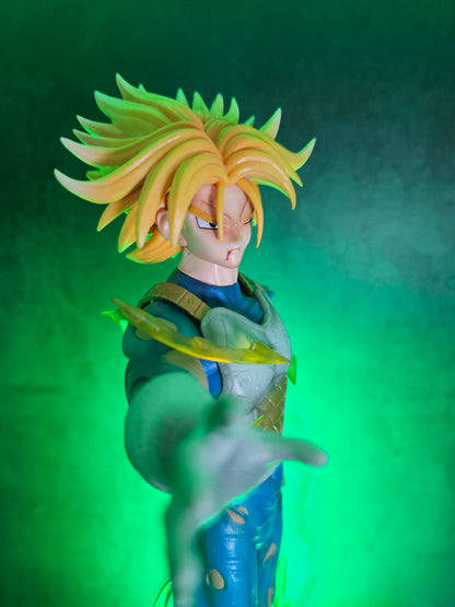 Big Super Saiyan Trunks with Two Heads 32CM