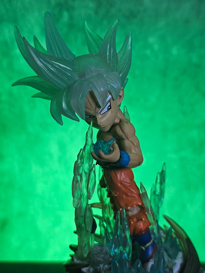 Dragon Ball Z Son Goku Ultra Instinct with Light Effect 16 CM