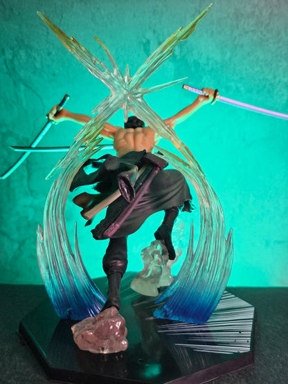 Roronoa Zoro with Detachable 3 Sword 16CM.