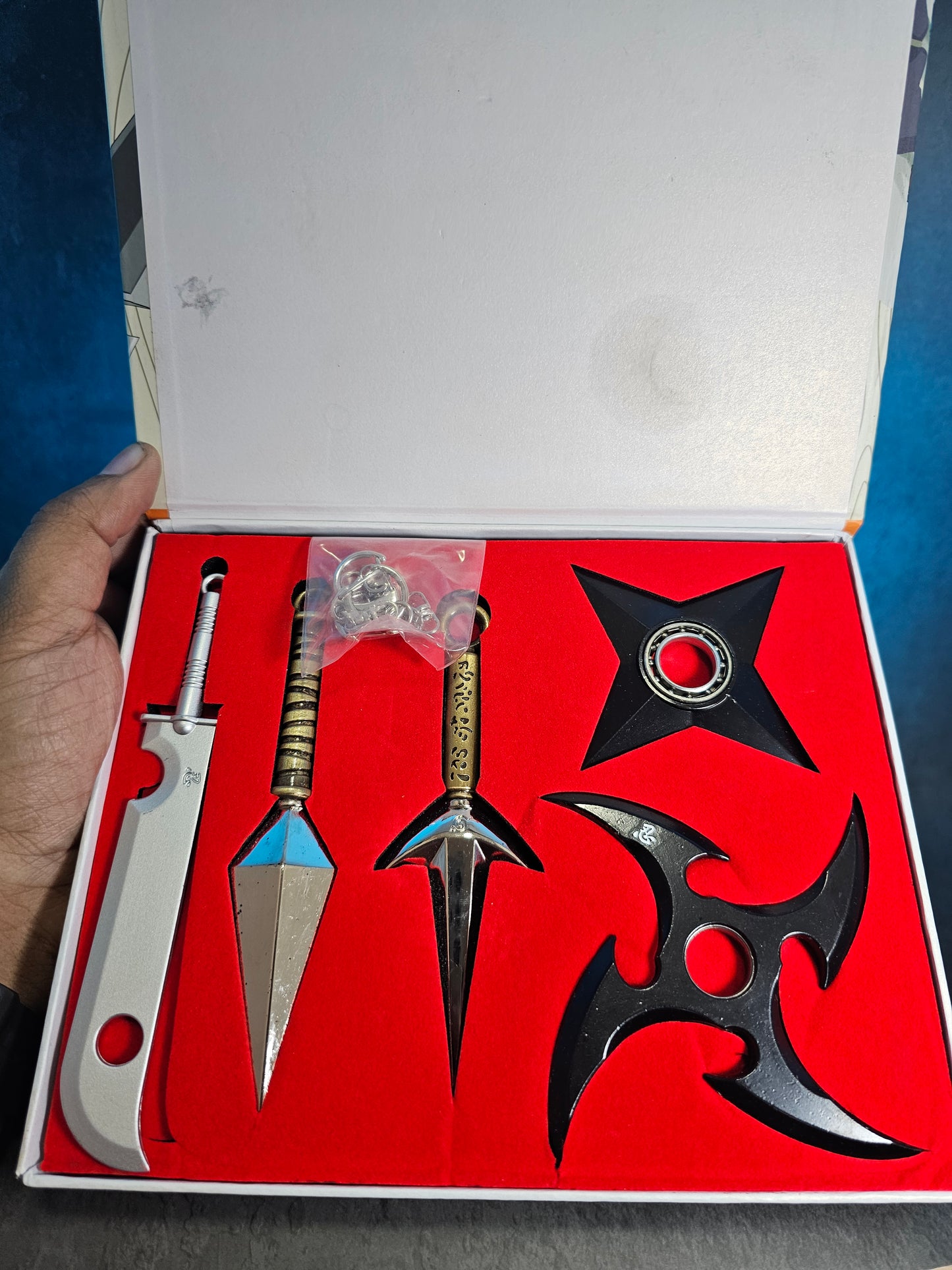 Naruto Metal Weapon Set  4 Design