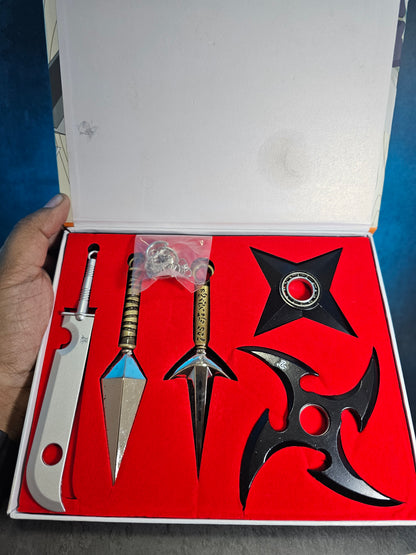 Naruto Metal Weapon Set  4 Design